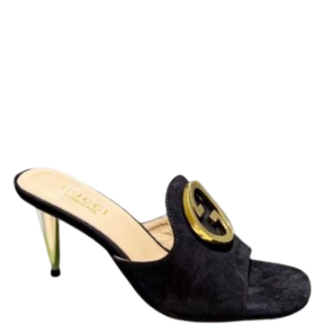 SANDAL GG BLONDIE SLIDE SANDAL BLACK