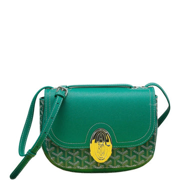 GY SEAL CLASP THE 233 BAG GREEN 25CM