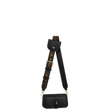 LUV OFFICIER POUCH WITH STRAP BLACK 23CM M69841