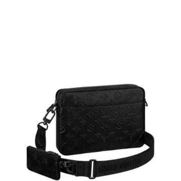LUV DUO MESSENGER BAG BLACK 25CM M69827