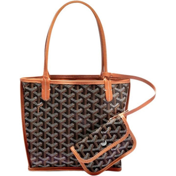 GY ANJOU MINI BAG BLACK TAN 21CM
