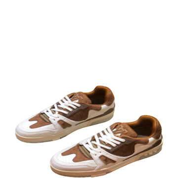 LUV TRAINER SNEAKER RUBBER MONOGRAM WHITE/BROWN VIRGIL ABLOH