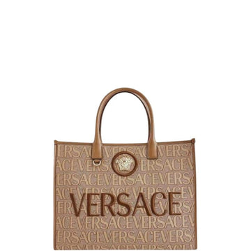 VRE ALLOVER LARGE TOTE BAG BROWN 39CM 1004741 1A08199 DTU UNICA 2N24V