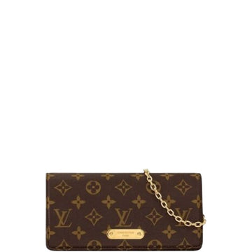 LUV WALLET ON CHAIN LILY MONOGRAM 20CM M82509