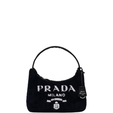 PR RE-EDITION 2000 TERRY MINI BAG BLACK 22CM