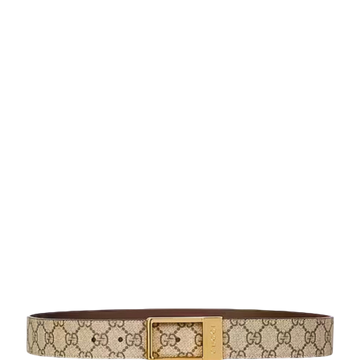 GG BELT WITH RECTANGULAR BUCKLE