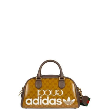 GG x ADS MINI DUFFLE BAG BROWN 31.5CM 702397 UVSFT 7268