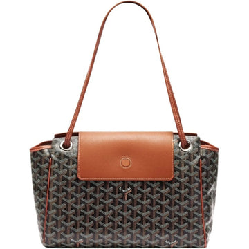 GY ROUETTE SOUPLE BAG BLACK AND TAN 31CM