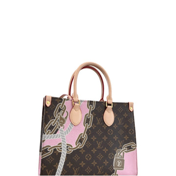 LUV ON THE GO BAG DAMIER BROWN 33CM