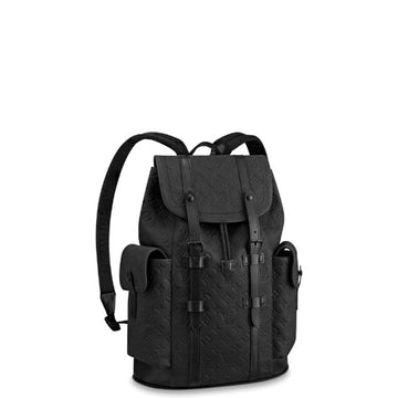 LUV CHRISTOPHER BACKPACK MM TAURILLON MONOGRAM BLACK 45CM