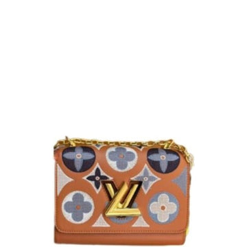 LUV TWIST MM BAGS MONOGRAM LIGHT BROWN 25CM