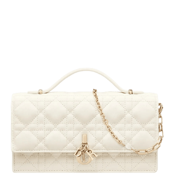 DIR LADY DIR PHONE POUCH WHITE 19CM