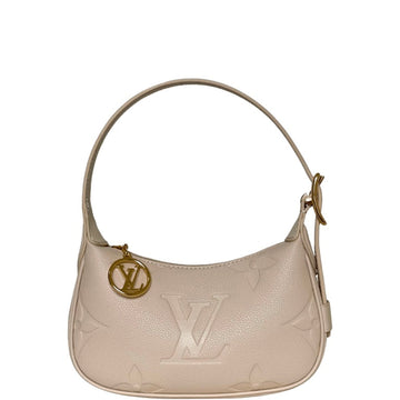 LUV MONOGRAM EMPREINTE BEIGE SHOULDER BAG 20CM M82391
