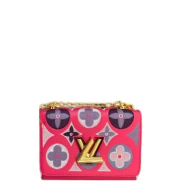 LUV TWIST MM BAGS MONOGRAM PINK 25CM