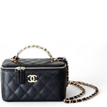 CHL SMALL VANITY CASE BLACK 6.7IN/17CM