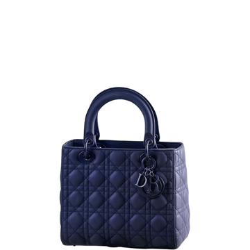 DIR LADY MY ABC BLUSH BAG DARK DENIM BLUE 20CM M0565ILOI_M85B