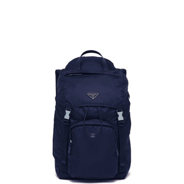PR BACKPACK IN RE-NYLON NAVY BLUE 35CM