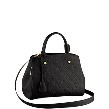 LUV MONTAIGNE BB EMPREINTE NOIR BLACK 33CM