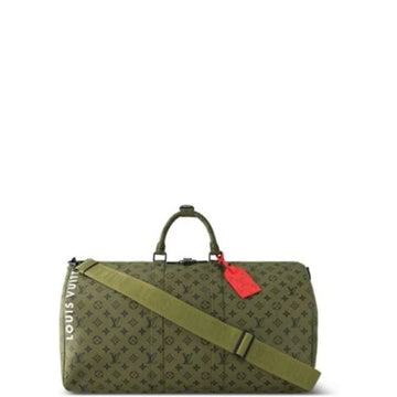 LUV KEEPALL BANDOULIERE 55 BAG GREEN 48CM M23963