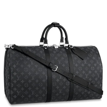 LUV KEEPALL BANDOULIERE 55 MONOGRAM ECLIPSE