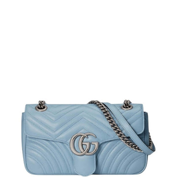 GG MARMONT MATELASSE SHOULDER BAG 26CM