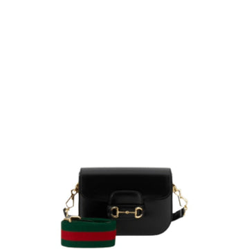 GG HORSEBIT 1955 MINI BAG IN BLACK 658574 18YSG 1060
