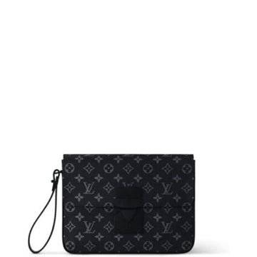 LUV S LOCK A4 POUCH BLACK 28CM