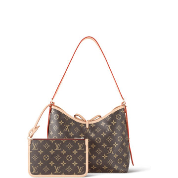 LUV CARRYALL PM BEIGE LINE MONOGRAM CANVAS 30CM M46203