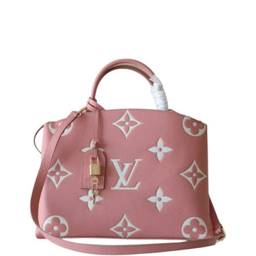 LUV GRAND PALAIS MONOGRAM PATTERN PINK 13.4IN/34CM