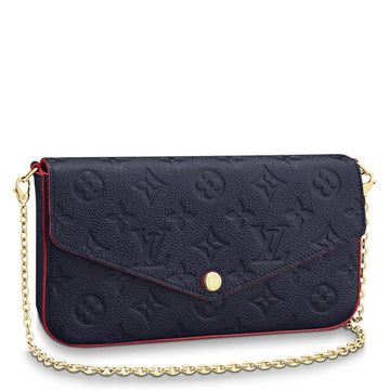 LUV FÉLICIE POCHETTE NAVY BLUE