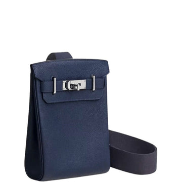 HM HAC A DOS TOGO BACKPACK PALLADIUM HARDWARE NAVY BLUE 29CM HIGH QUALITY