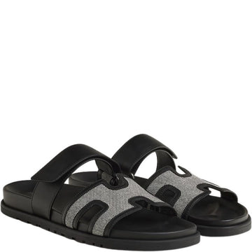 HM CHYPRE SANDAL PRUNOIR/NOIR