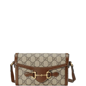 GG HORSEBIT 1955 MINI BAG BROWN 18CM