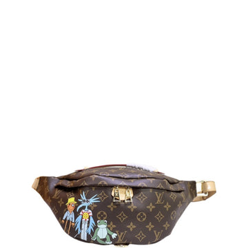 LUV BUMBAG MONOGRAM IN BROWN 37CM M43644