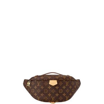 LUV MONOGRAM BUMBAG BROWN 37CM