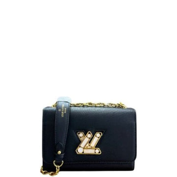 LUV TWIST MM BAGS EPI LEATHER BLACK 23CM