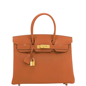 HM BIRKIN LEATHER GOLD HARDWARE CAMEL BROWN 30CM/11.8in