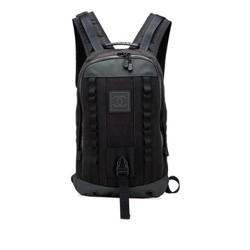 Chanel Sports Line Canvas Leather Backpack