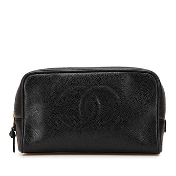 Chanel Coco Mark Caviar Skin Pouch