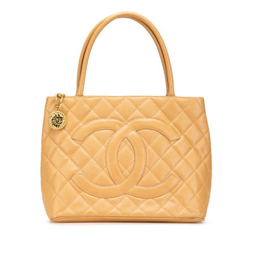 Chanel Coco Mark Matelasse Caviar Skin Reissue Tote Bag