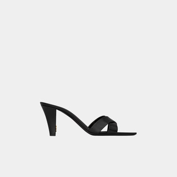 Jill Mules In Smooth Leather