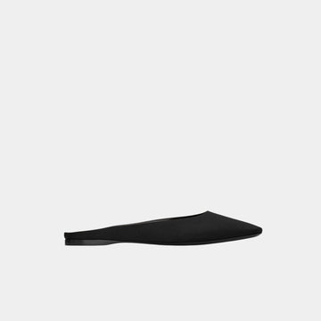 Lido Slip-Ons In Satin Crepe