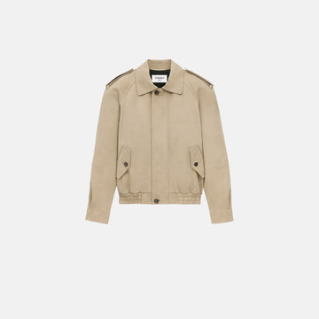 Bomber Jacket In Nubuck