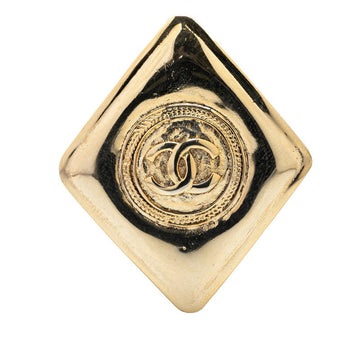 Chanel Coco Mark Vintage Rhombus Brooch